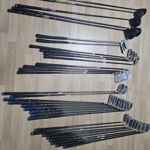 골프채 32채 (PRGR,daiwa, Mizuno등등) 이미지