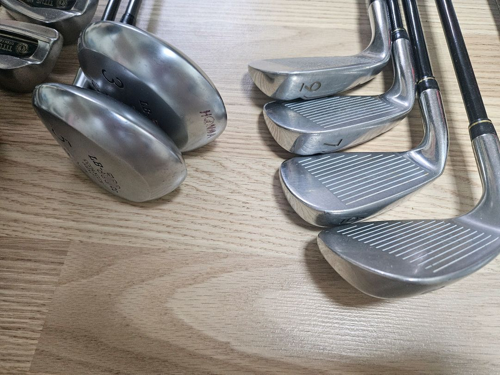 골프채 32채 (PRGR,daiwa, Mizuno등등) 이미지