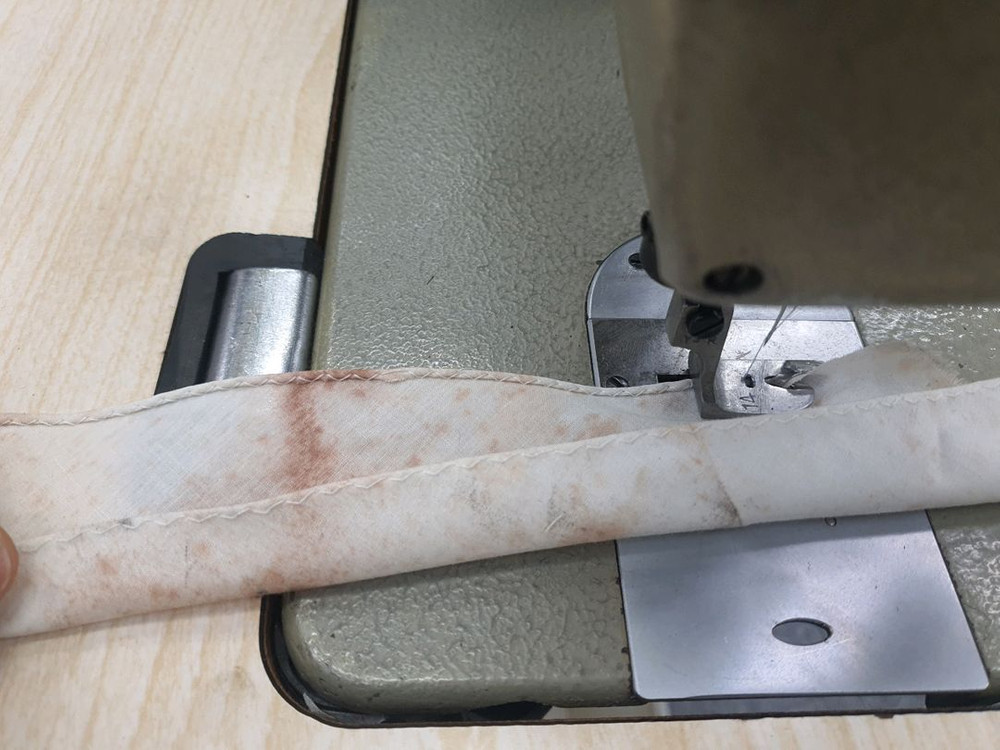 JUKI 주키 지그재그미싱 헤밍미싱 고급스카프, 마후라등 이미지