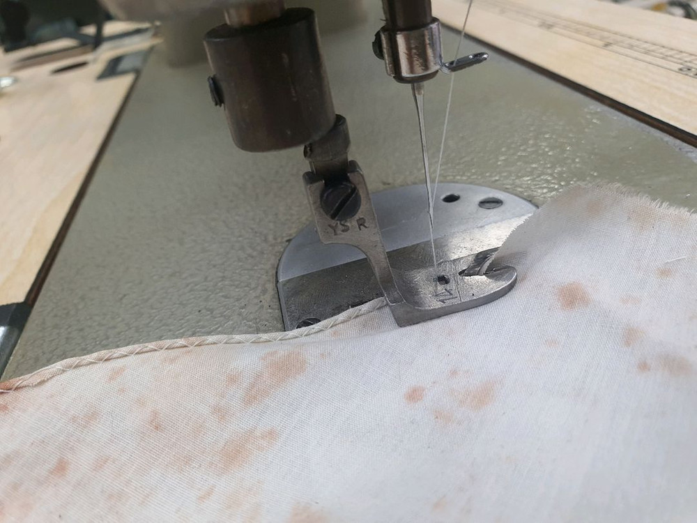 JUKI 주키 지그재그미싱 헤밍미싱 고급스카프, 마후라등 이미지