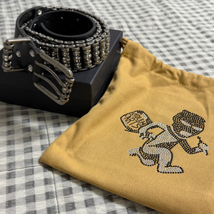 (32) Stolen Arts Skull Roller Belt Black