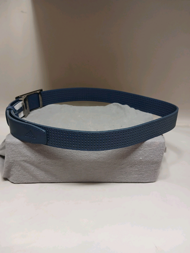 아디다스 골프 남성용3 스트라이프 펀칭 노홀 벨트--1