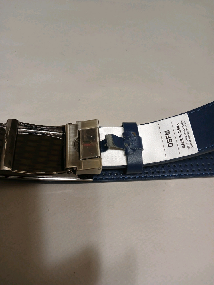 아디다스 골프 남성용3 스트라이프 펀칭 노홀 벨트--8