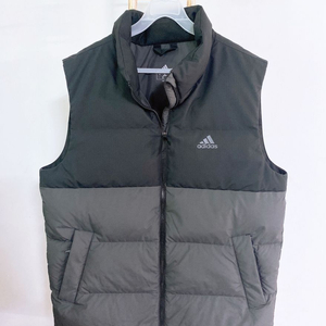 (XL)아디다스남자오리털투톤패딩조끼 이미지