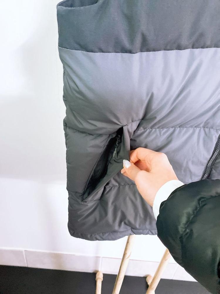 (XL)아디다스남자오리털투톤패딩조끼 이미지