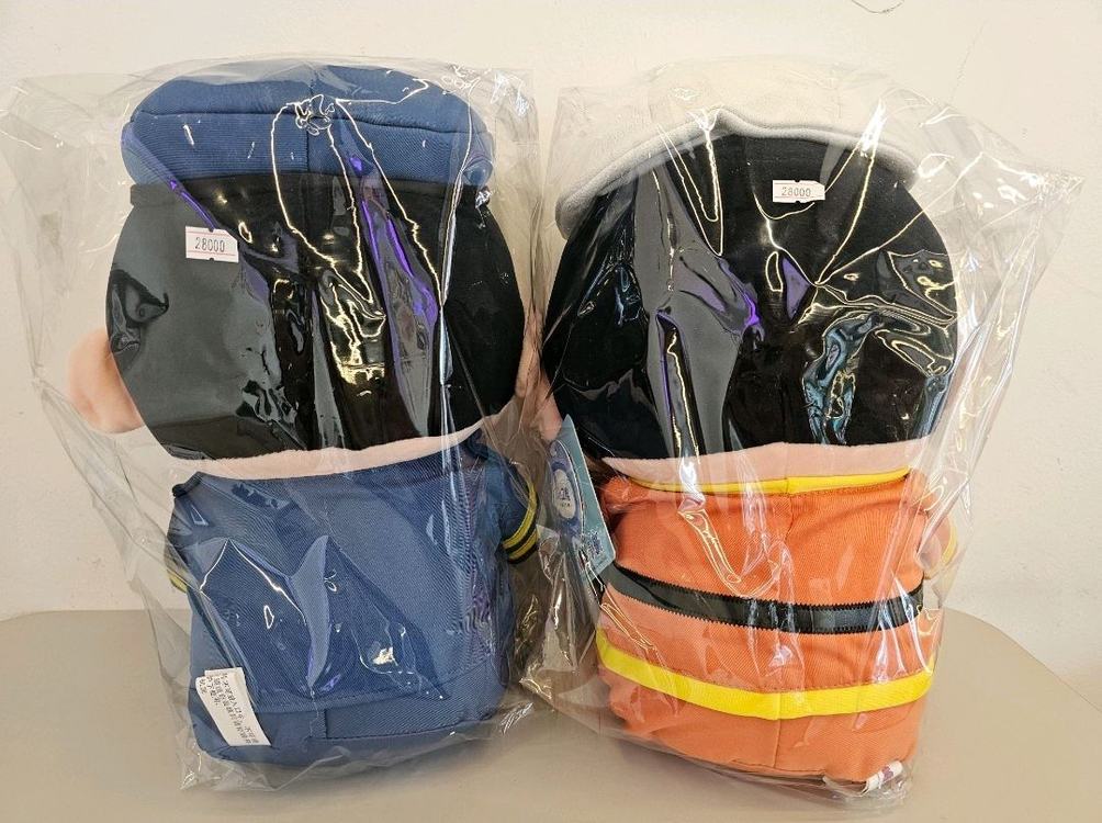 경찰 짱구 소방관 짱구 대형 인형 이미지