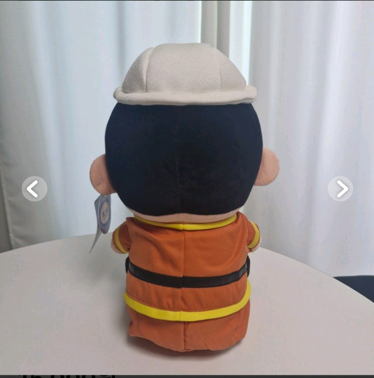 경찰 짱구 소방관 짱구 대형 인형 이미지