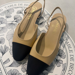 새상품_샤 슬링백 플랫슈즈 240 이미지