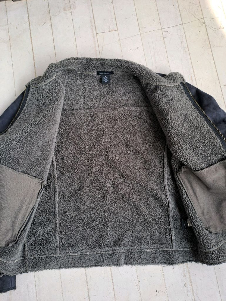 캘빈클라인 진 남성 스웨이드 자켓 이미지