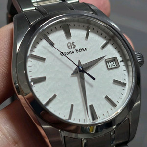 그랜드세이코 sbgx355 눈송이 쿼츠 티타늄