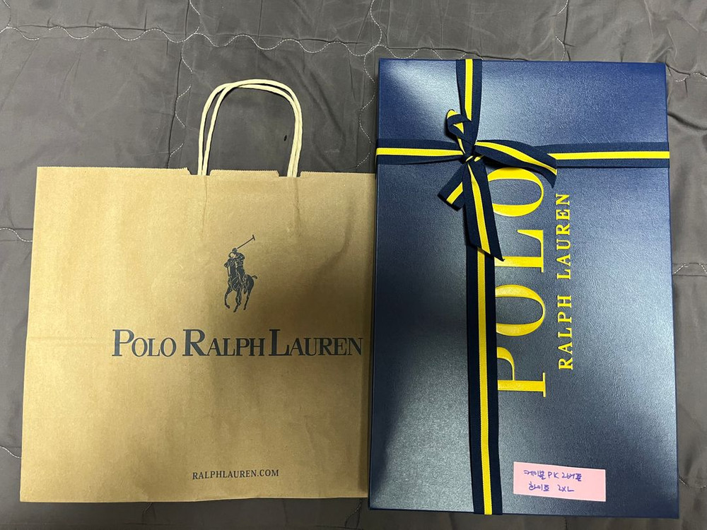 XXL / 폴로 랄프로렌 케이블 PK 2버튼 반팔니트 화이트(블루포니)--8