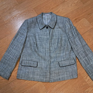 <명품> 버버리 울 + 마 자켓 (여성 77사이즈)