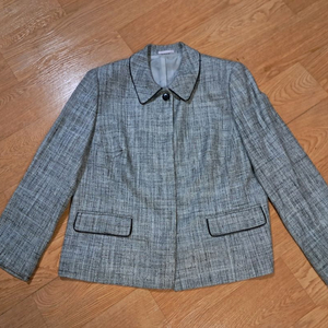 <명품> 버버리 울 + 마 자켓 (여성 77사이즈)