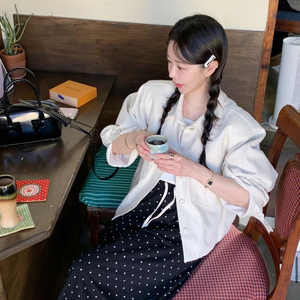 바이씨니 제작 피그셔츠 자켓 아이보리 새상품 팝니다 이미지