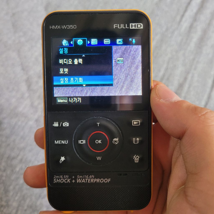 삼성 HMX-W350 캠코더. 이미지