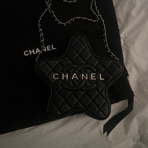 샤넬 블랙스타백 별모양백