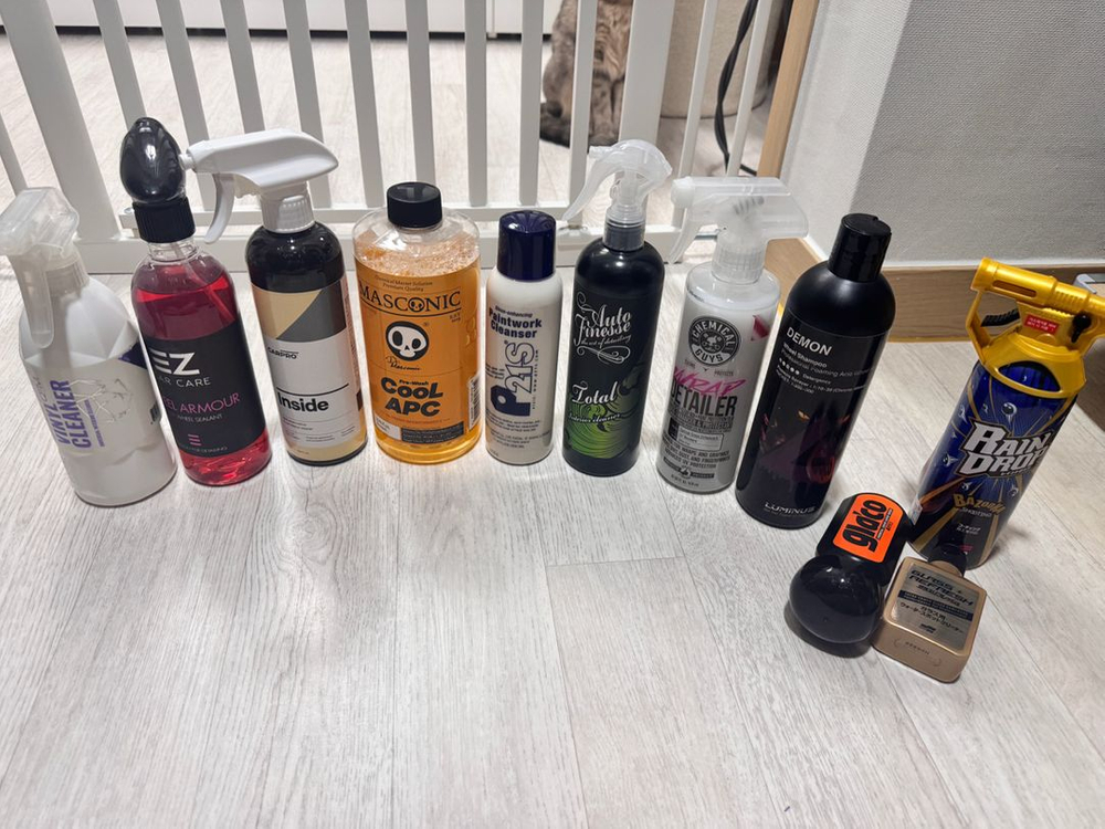 세차용품 세트--1