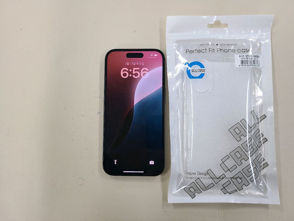 아이폰16 128G 밧데리91프로 무잔상 상태굿 ^^--1