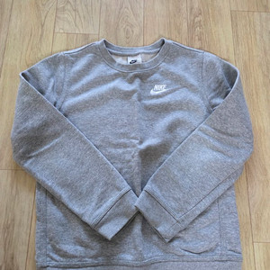 나이키 키즈 맨투맨 티셔츠 그레이 M사이즈