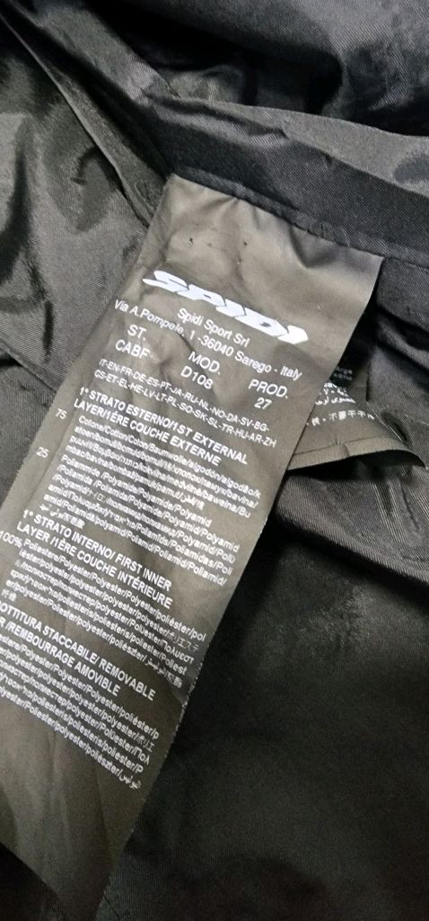 스피디 라이더 컴벳자켓 L--6