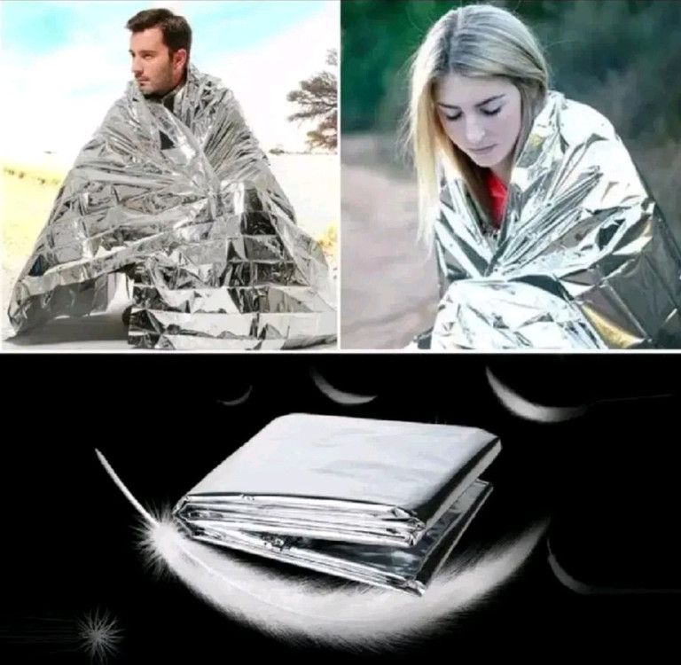 새상품 생존용품 라이프스트로우 정수빨대 우비 방수신발 은박담요 파우치 이미지