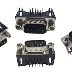 D SUB 핀 PCB용 RIGHT ANGLE 커넥터 판매 이미지