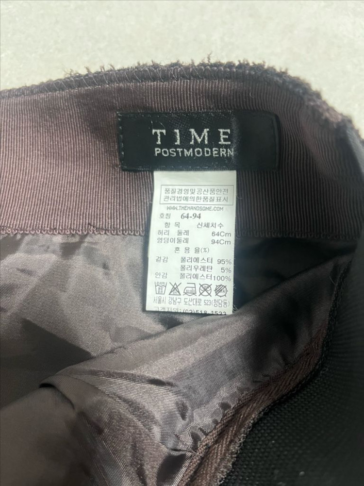 TIME 타임 큐롯 팬츠 64 사이즈 팝니다--2