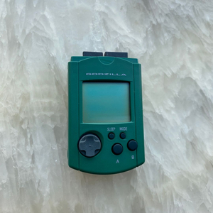 [드림캐스트 드림케스트] 세가 정품 비주얼 메모리 [고질라 / 뚜껑X] [2] 이미지