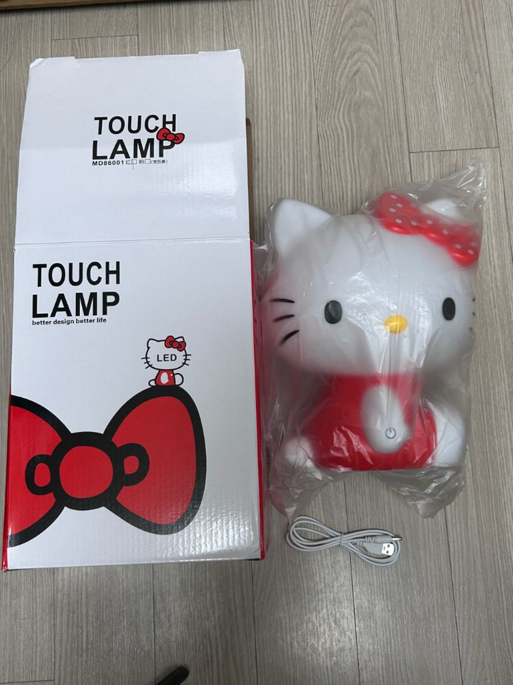 키티 터치 무드등--4