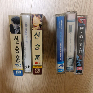 신승훈 H.O.T 젝키 카세트테이프 일괄 (별도판매 가능)