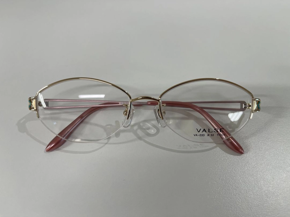 발스 VALSE 일본 티타늄 반무테 안경 빈티지 90s 5번 이미지