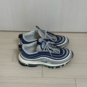 나이키 에어맥스 97 메탈릭 실버 앤 클로린 블루 *가격내림