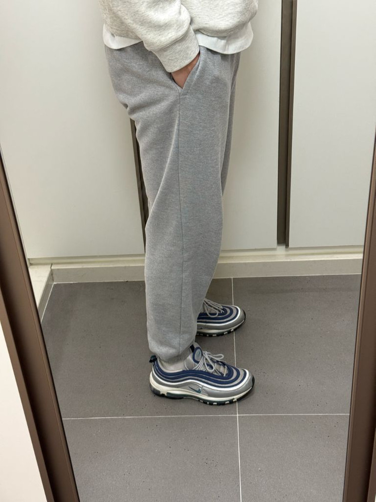 나이키 에어맥스 97 메탈릭 실버 앤 클로린 블루 *가격내림--3