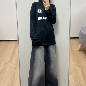 아디다스 첼시 반집업 트레이닝 탑 이미지