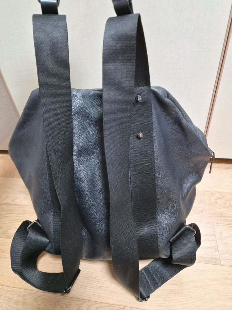 만다리나덕 여성 가죽백팩 팝니다 이미지