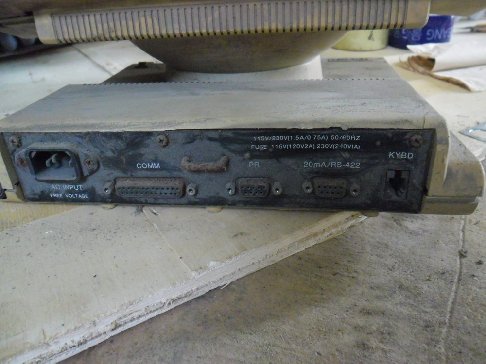 완전 부품용 빈티지 CRT 모니터,흑백모니터-삼성SCM-220F 이미지