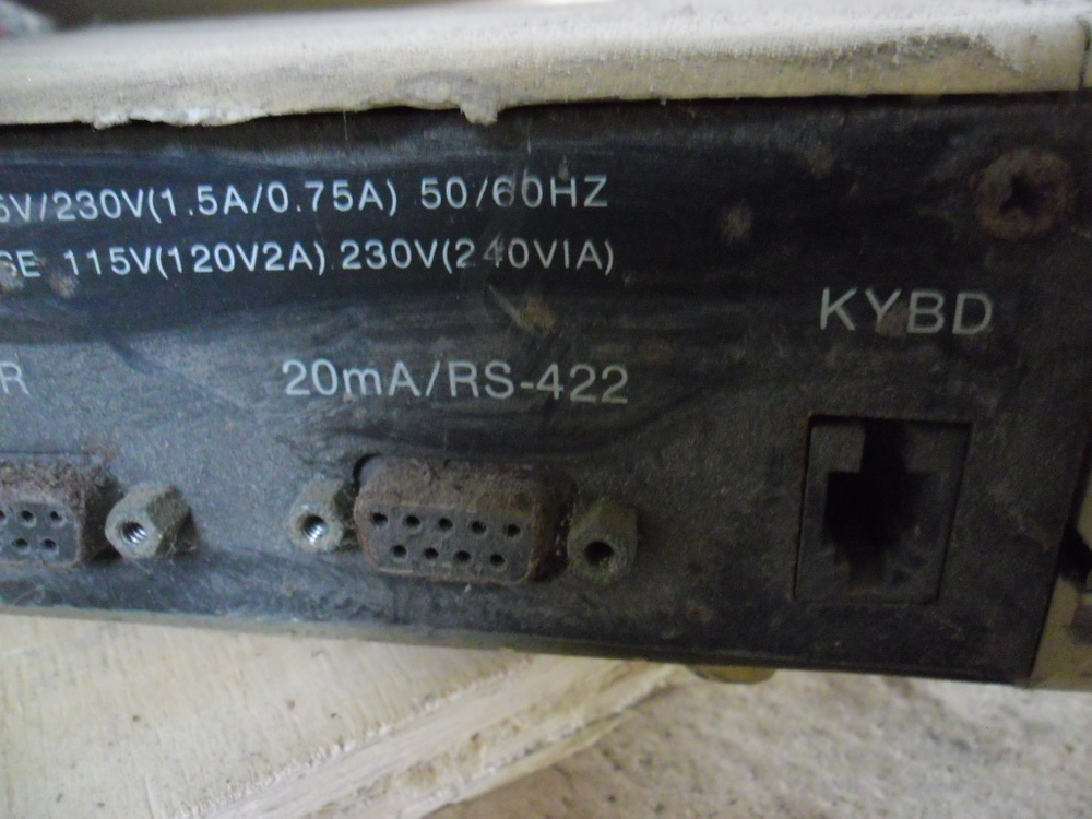 완전 부품용 빈티지 CRT 모니터,흑백모니터-삼성SCM-220F 이미지