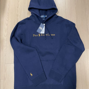 [새제품] 폴로 Ralph Lauren 로고 후드티 M
