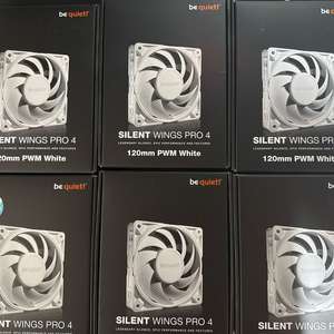 사일런트윙 프로4 120 화이트 판매합니다 이미지