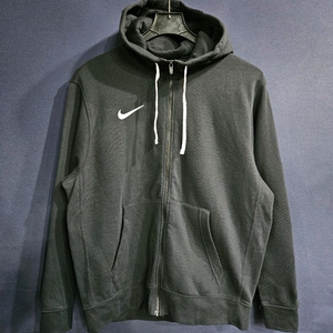 나이키 자수로고 블랙 남성 110 기모 후드집업 이미지