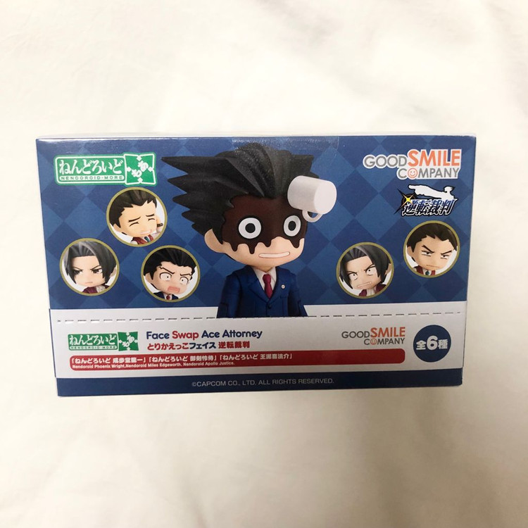 역전재판 넨도로이드 페이스모어 전종류 미개봉 박스 얼굴 파츠 굿스마 정품 이미지