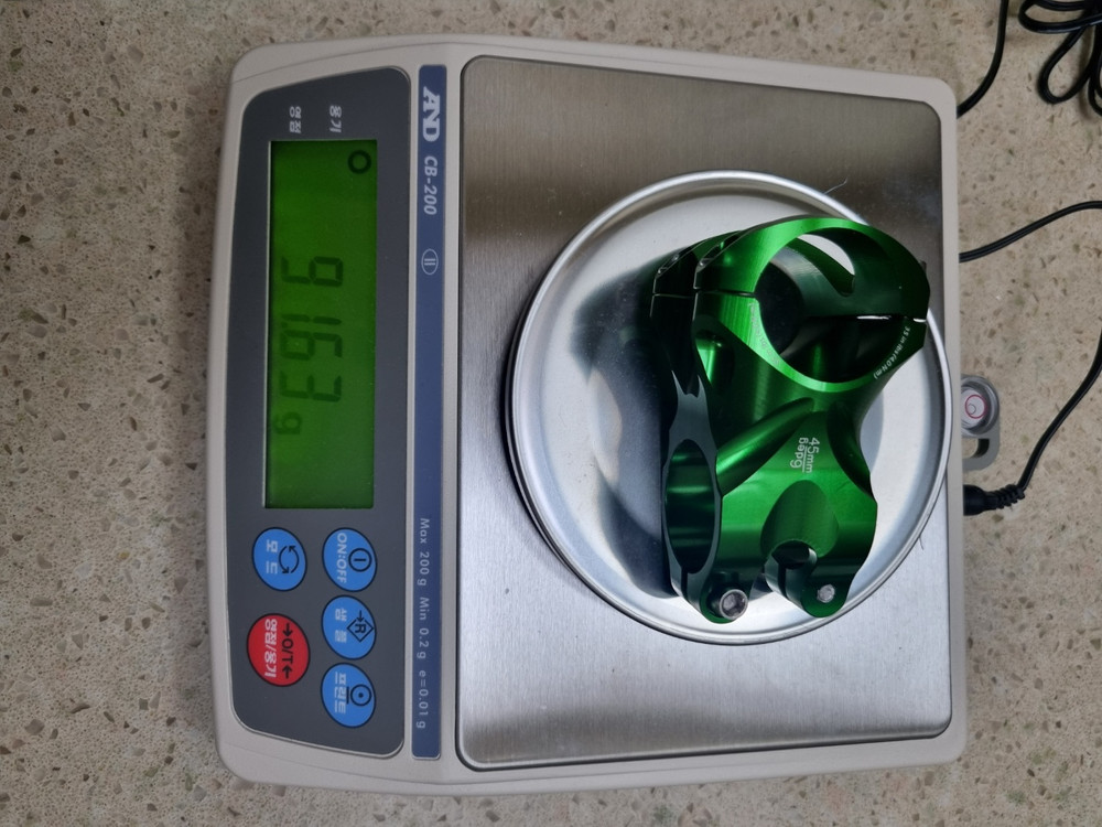 MTB 경량 스템(45mm, 6도)--3