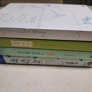 로맨스소설 로설 수현 작가 4권 세트 (메스를 둔 너구리 외)