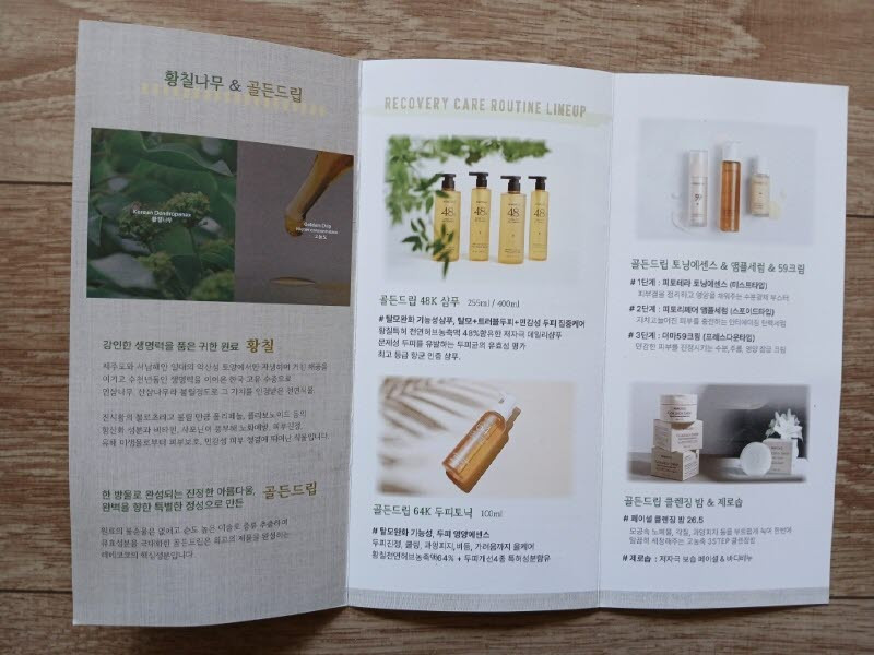 [미개봉] 레베코코 골든드립 피토테라 토닝에센스 + 골든드립 피토 리페어링 앰플 세럼 이미지