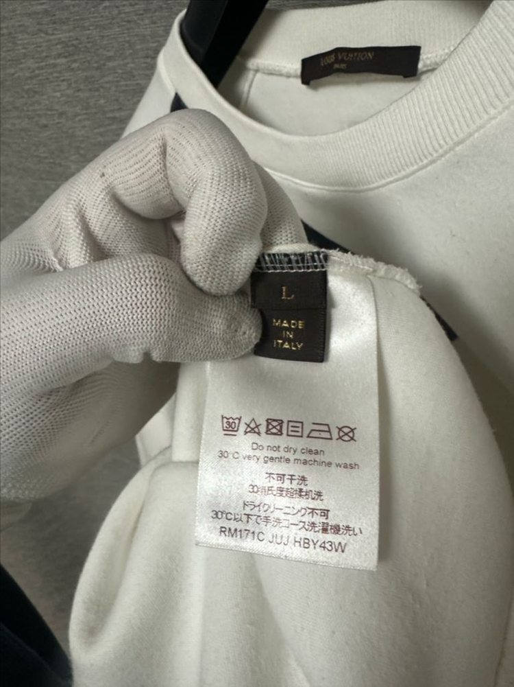 루이비통 아메리칸컵 로고 맨투맨 (L)--3