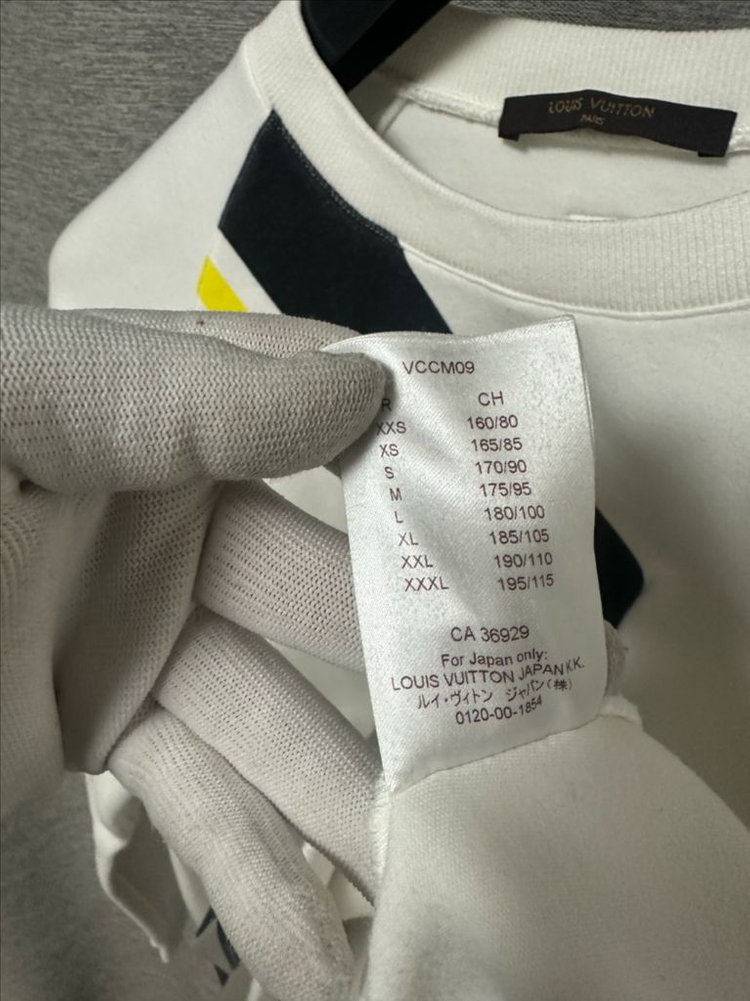 루이비통 아메리칸컵 로고 맨투맨 (L)--4