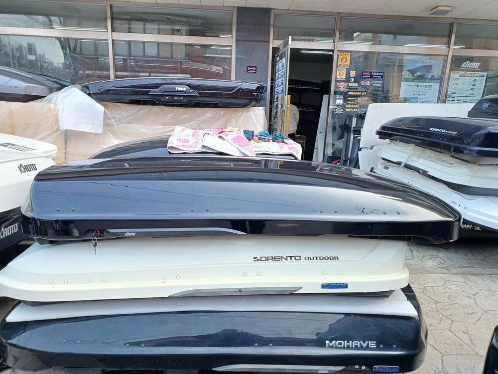 모하비 더마스터 코토 일체형루프박스(블랙유광) 이미지