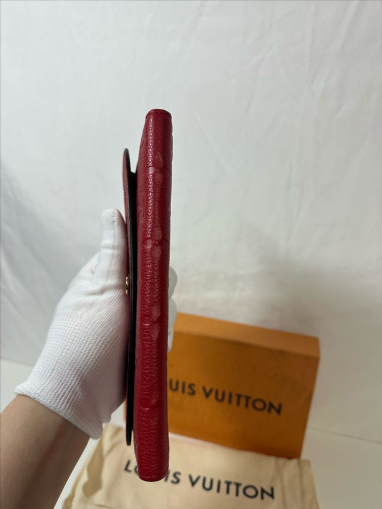 루이비통 앙프레드 장지갑 레드 (OS)--4