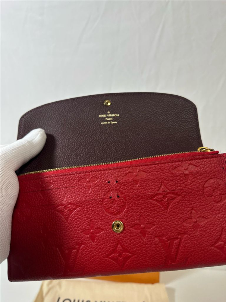 루이비통 앙프레드 장지갑 레드 (OS)--7