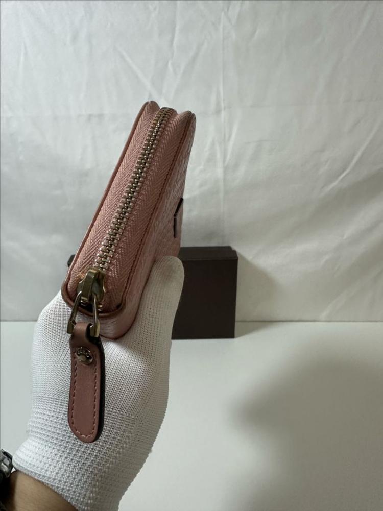 구찌 마이크로시마 지퍼 장지갑 (OS)--3